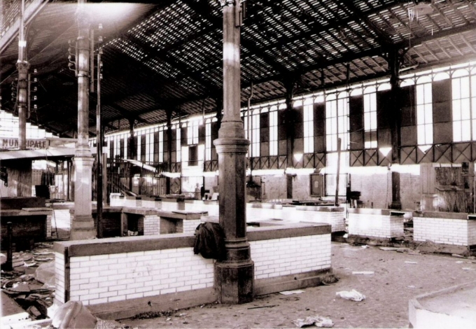Les Halles de Tours abandonnées jusqu'en 1976